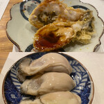 ご馳走 ね音 - 天ぷら　仙鳳趾牡蠣