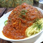 アーモンド - ボロネーゼ（大盛）1,020円（コーヒー付き）
