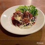 マンガ館ヴィラ  - 短角牛 爆弾ハンバーグ