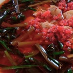 満州ニラら～めんの店 さかえや - 満州ニララーメン（大・アップ）