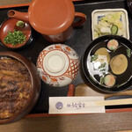 炭焼うな富士 - 上ひつまぶしです