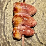 オオクサ - 比内地鶏のハツは巨大でした（過去撮影分）