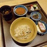 Kuzushi Nosuke - お食事:本日の土鍋御飯