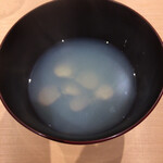 鮨 美幸 - しじみ汁