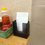 ふじ - この日、紙ナプキンがないとお店バタバタ