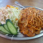 美うら食堂 - スパゲティナポリタン