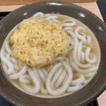 牧のうどん - かきあげうどん (490円)