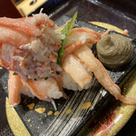 超グルメ回転すし 武蔵丸 豊橋三ノ輪店 - どすげえカニてんこ盛