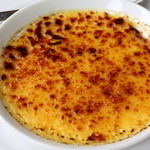 ビストロ・ミル・プランタン - デザートのクレームブリュレ