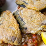 ビストロ・ミル・プランタン - カツオのピカタ アップ