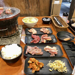 Shichirin Yakiniku Anan - 満足コース