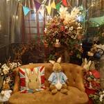ピーターラビット ガーデンカフェ  - 写真撮影コーナーブースまでありました！このあと優しい店員さんから快く撮ってくださり神接客に感謝です。