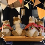 ピーターラビット ガーデンカフェ  - ぬいぐるみver.の4兄妹