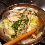 和食 うまみ 然 - もつ鍋2022.10.13