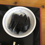 呑みめしや いっぷく - 茄子のお新香