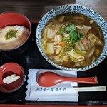 Menya Chuu Bei - 煮ぼうとう・とろろご飯セット