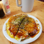 お好み焼き イチカバチカ - 肉玉そばダブル¥760