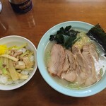 ラーメンショップ - セロリライス・塩チャーシュー