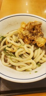 瀬戸うどん - 舞茸天はうどんにIN！