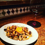 Segovia style with 3 types of mushrooms