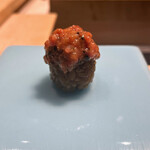 すし昇 - 松坂牛タルタル握り