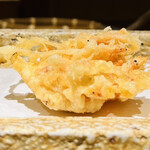 日本橋 蕎ノ字 - ☆桜えびかき揚げ（静岡・駿河湾）