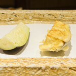 日本橋 蕎ノ字 - ☆三島なすは生と天ぷら