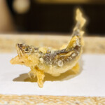 日本橋 蕎ノ字 - ◎天竜川のあゆの天ぷら