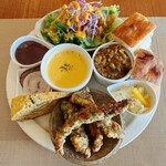 カフェ 八曲音 - 八曲音プレート