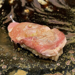 鮨処 池上 - 大トロじゃばらの炙り