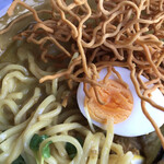 カメイノ食堂 - 太麺と揚げ麺