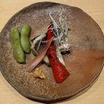 鮨処 池上 - 千葉勝浦のトロかますの藁焼き