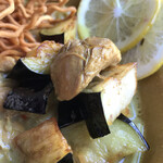 カメイノ食堂 - 鶏肉と茄子