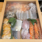 鮨処 池上 - 本日のネタ