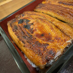 鰻川 - 料理写真:うな重・松（UP）