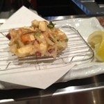 芦屋天がゆ - かき揚げ 