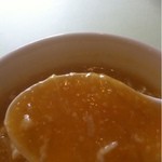 赤坂 四川飯店 - 蟹の卵入り　フカヒレ煮込み