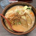 麺場 田所商店 - 北海道味噌 野菜ラーメン