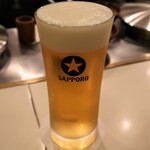 しゃぶせん - 生ビール　770円