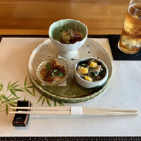 難波 鮨 栞庵 やましろ - 先付け