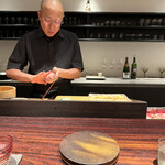 きう - ◎いよいよ寿司を握ってくれる❗️