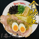 Menyabairasshumyujikku - 広島産の濃厚な牡蠣のスープに牡蠣のアヒージョが加わった牡蠣尽くしの一杯です。中毒性間違いなし！
                      さらに静岡県産ブランド豚『金豚王』を使ったチャーシューと当店自慢の味玉も乗ったスペシャルらぁ麺！