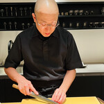 きう - ◎寿司ネタを準備して行く！