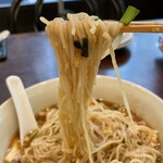 青菜 - 黒酢のサンラータン麺（1550円）