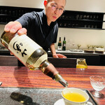 きう - ◆ハーブティーにウィスキー山崎を香り漬けに入れる！