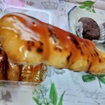 もちや菓子店 - みたらし団子、もちもちの食感にみたらしのあんが絶妙です、美味しいですよ