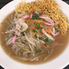 池田屋 - 並盛り皿うどん（蒸麺）  ￥870なり