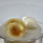 Yama  - 白無花果と洋梨のアイス