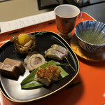 Sakayasu - 鱧寿司、鱧肝など