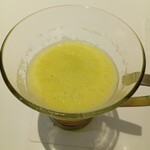 タカノフルーツパーラー - マスクメロンジュース飲みかけ